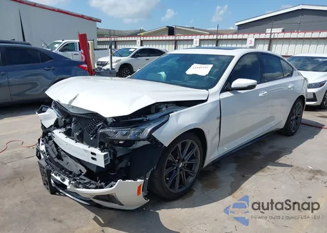 2024 Cadillac Ct5 Sport из США, поврежденный, VIN 1G6DP5RKXR0119799